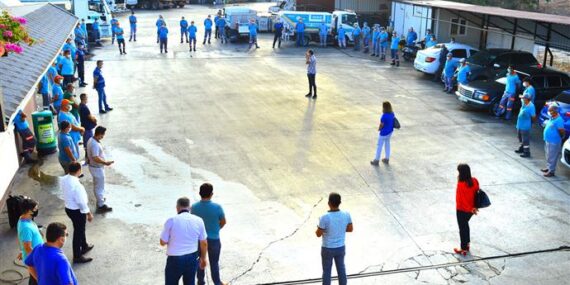 Alanya Belediyesi’nde covid-19 önlemleri genişletildi