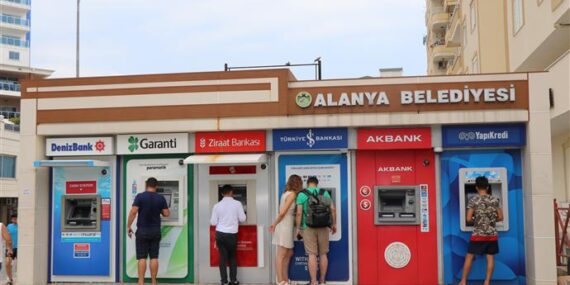 Alanya’da Bankamatiklerin sayısı artıyor