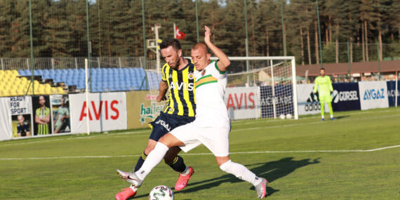 Hazırlık maçı 1-1 bitti