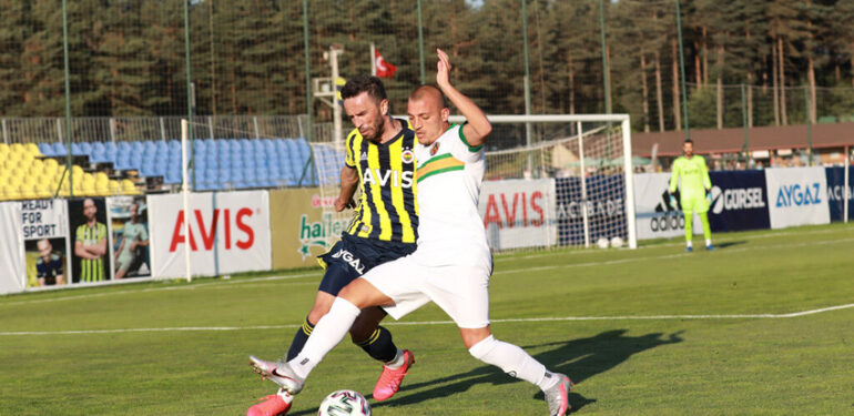 Hazırlık maçı 1-1 bitti