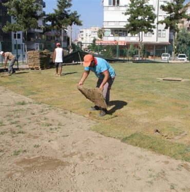 ZİMBİTLİK ANTRENMAN SAHASI GENİŞLETME ÇALIŞMASI TAMAMLANDI