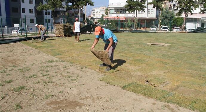 Zimbitlik antrenman sahası genişliyor