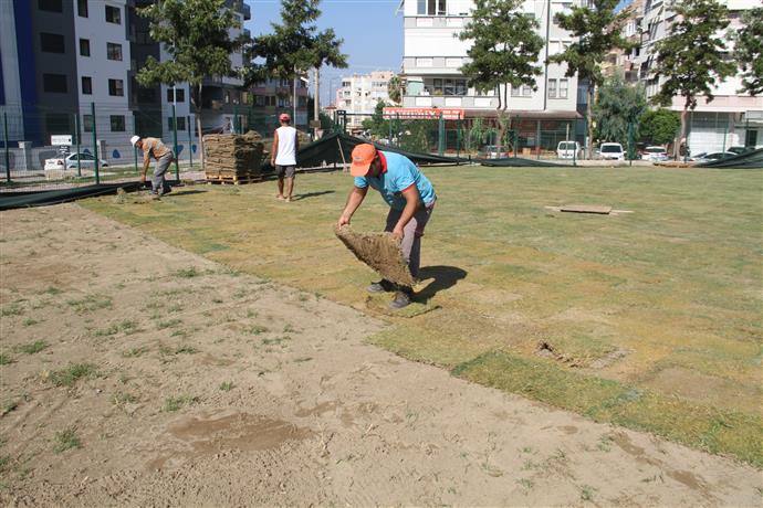 ZİMBİTLİK ANTRENMAN SAHASI GENİŞLETME ÇALIŞMASI TAMAMLANDI