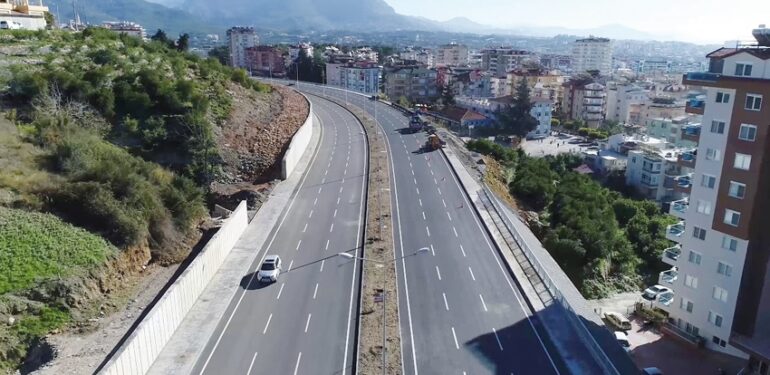 Çevre yolunda çalışmalar başladı