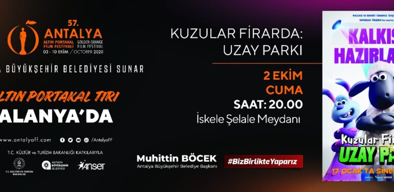 Altın Portakal Tırı Alanya’da