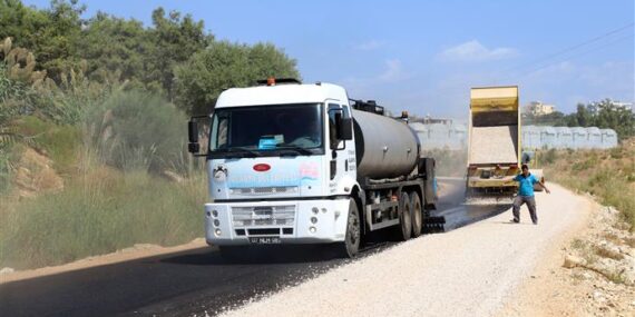 ALANYA BELEDİYESİ’NDEN BATI MAHALLELERİNDE ASFALT ATAĞI