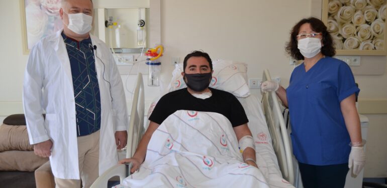 NEFES DARLIĞI YAŞAYAN HASTA ALKÜ’DE ŞİFA BULDU