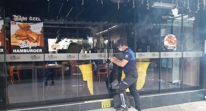 1860 DENETİM NOKTASINDA 90 İŞLETMEYE KORONA CEZASI