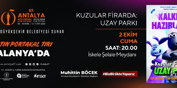 Altın Portakal Tırı Alanya’da