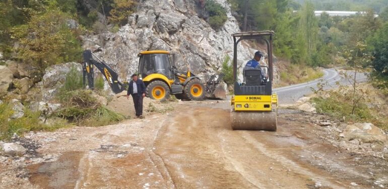 Kırsal yollara kışlık bakım