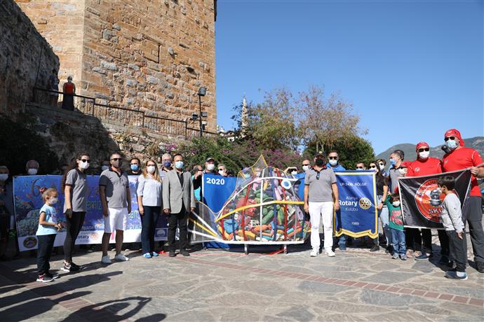 6. ALANYA DİP TEMİZ TERTEMİZ ETKİNLİĞİ GERÇEKLEŞTİRİLDİ