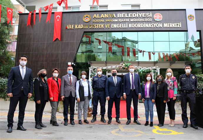 AİLE VE KADIN DESTEK MERKEZİ HİZMETE GİRDİ