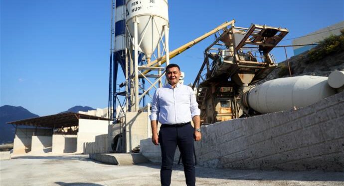 ALANYA BELEDİYESİ’NDEN BETON YOL ATAĞI