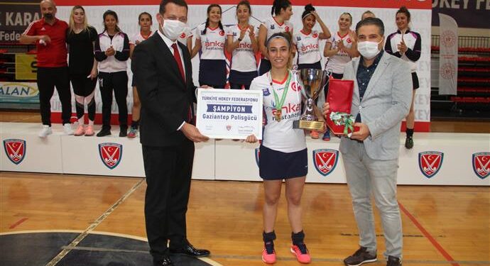 HOKEYİN ŞAMPİYONU GAZİANTEP POLİS GÜCÜ OLDU