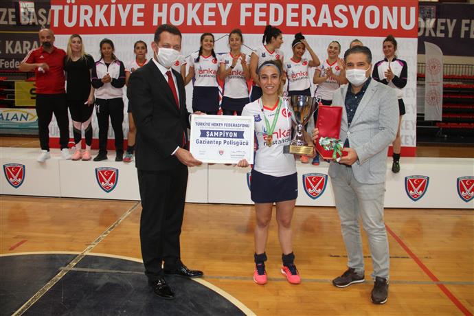 HOKEYİN ŞAMPİYONU GAZİANTEP POLİS GÜCÜ OLDU