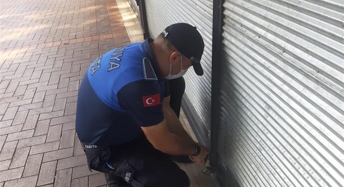 RUHSATSIZ FAALİYETİ TESPİT EDİLEN 10 İŞLETME MÜHÜRLENDİ