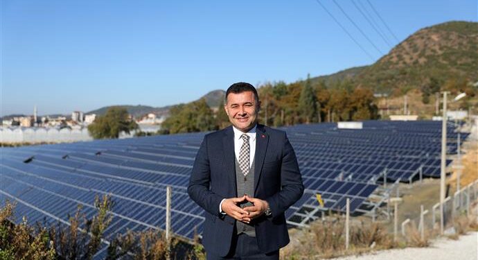 ALANYA BELEDİYESİ GÜNEŞ ENERJİ SANTRALİ GÜCÜNE GÜÇ KATIYOR