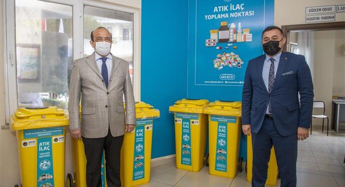 ATIK İLAÇLAR ALANYA BELEDİYESİ İLE GÜVENLE İMHA EDİLECEK