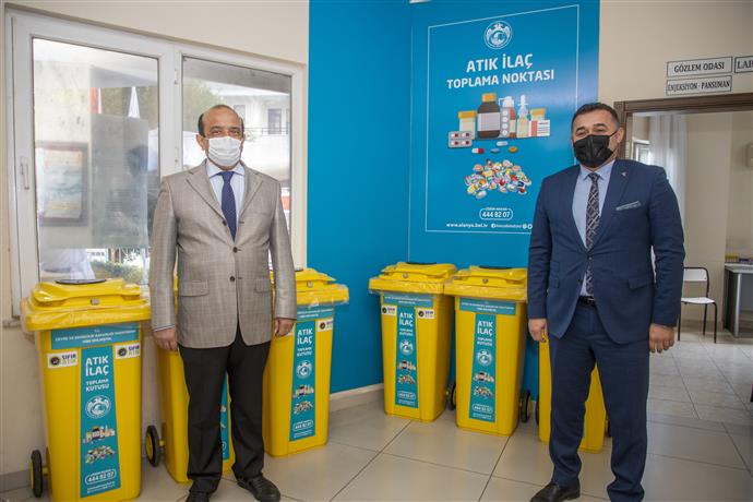 ATIK İLAÇLAR ALANYA BELEDİYESİ İLE GÜVENLE İMHA EDİLECEK