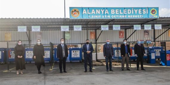 ATIKTA TASARRUF SAĞLAYACAK 1. SINIF ATIK GETİRME MERKEZİ KURULDU