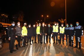 BAŞKAN YÜCEL SAĞLIK ÇALIŞANLARI VE KOLLUK KUVVETLERİNİN YENİ YILINI KUTLADI