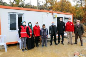 NAZMİYE TEYZE VE OĞLU SICAK YUVASINA KAVUŞTU