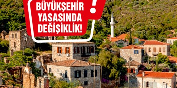 Büyükşehir yasası Hatasını anlamaya başladı
