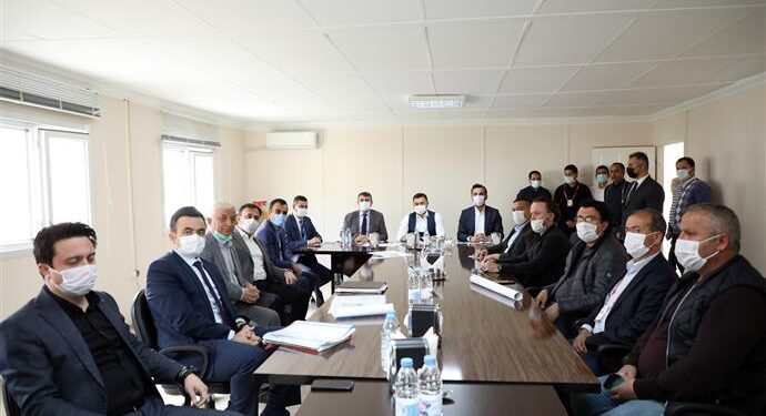 BAŞKAN YÜCEL’DEN YENİ ÇEVRE YOLU İÇİN ORTAK ÇALIŞMA