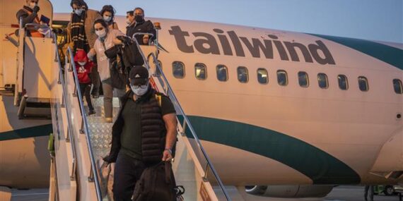 İRANLI YOLCULARI ALANYA’YA TAŞIYACAK TAILWIND HAVAYOLLARI YENİDEN GZP-ALANYA HAVALİMANI’NDA