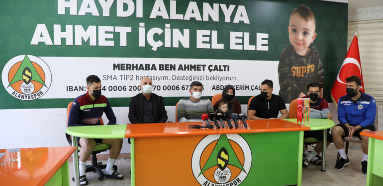 Alanyaspor’dan Ahmet’imize dev destek