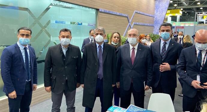 BAŞKAN YÜCEL’DEN TANITIM ATAĞI RUSYA’NIN EN BÜYÜK TURİZM FUARI MITT MOSKOVA’DA ALANYA TANITILIYOR