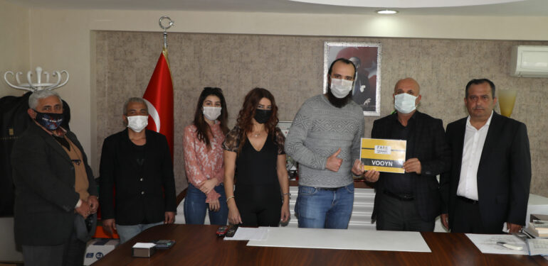 ‘Kerem ile Aslı’ ekibi Çavuşoğlu’nu ziyaret etti