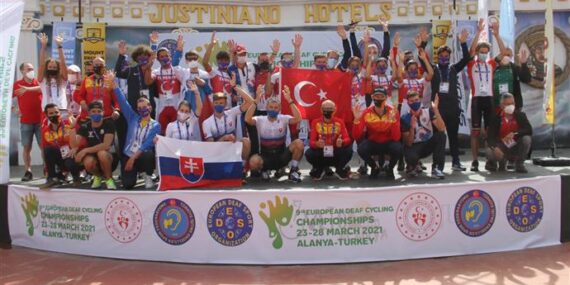 İŞİTME ENGELLİLER AVRUPA YOL BİSİKLETİ ŞAMPİYONASI BAŞLIYOR