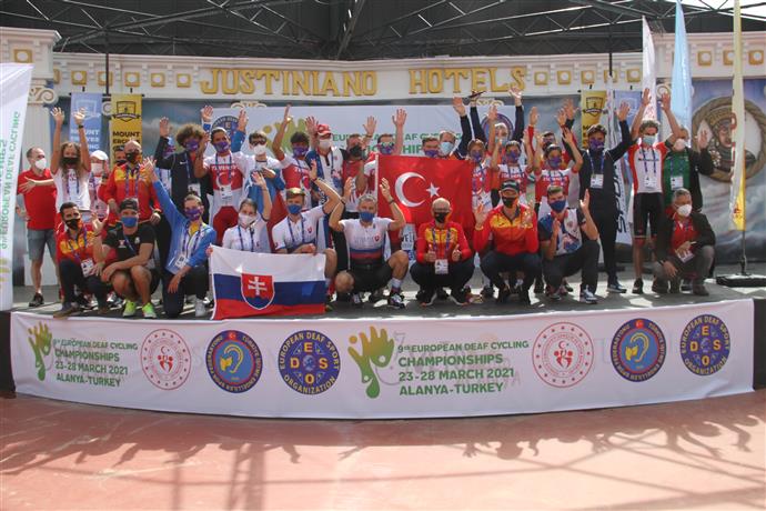 İŞİTME ENGELLİLER AVRUPA YOL BİSİKLETİ ŞAMPİYONASI BAŞLIYOR