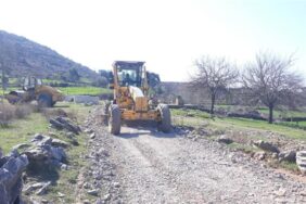 KIRSALDA ÇALIŞMALAR ARALIKSIZ SÜRÜYOR