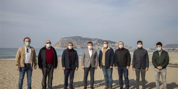 SAHİL BANDININ ÇEHRESİNİ DEĞİŞTİRECEK PROJE İÇİN DÜĞMEYE BASILDI
