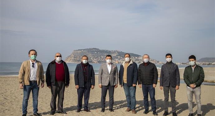 SAHİL BANDININ ÇEHRESİNİ DEĞİŞTİRECEK PROJE İÇİN DÜĞMEYE BASILDI