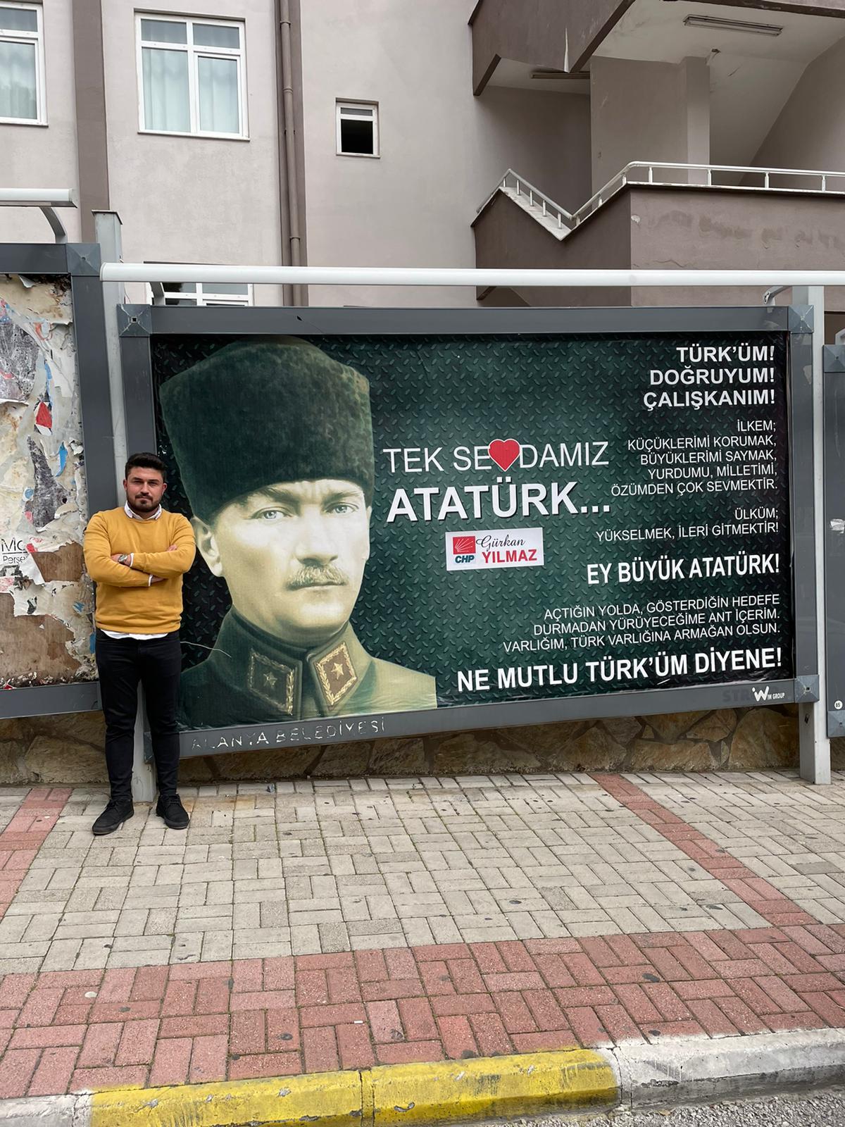 “Tek sevdamız Atatürk”
