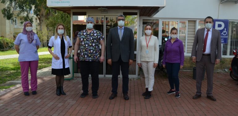 Mahmutlar  Semt Polikliniğinde ‘Acil Yeşil Alan’  ünitesi açıldı