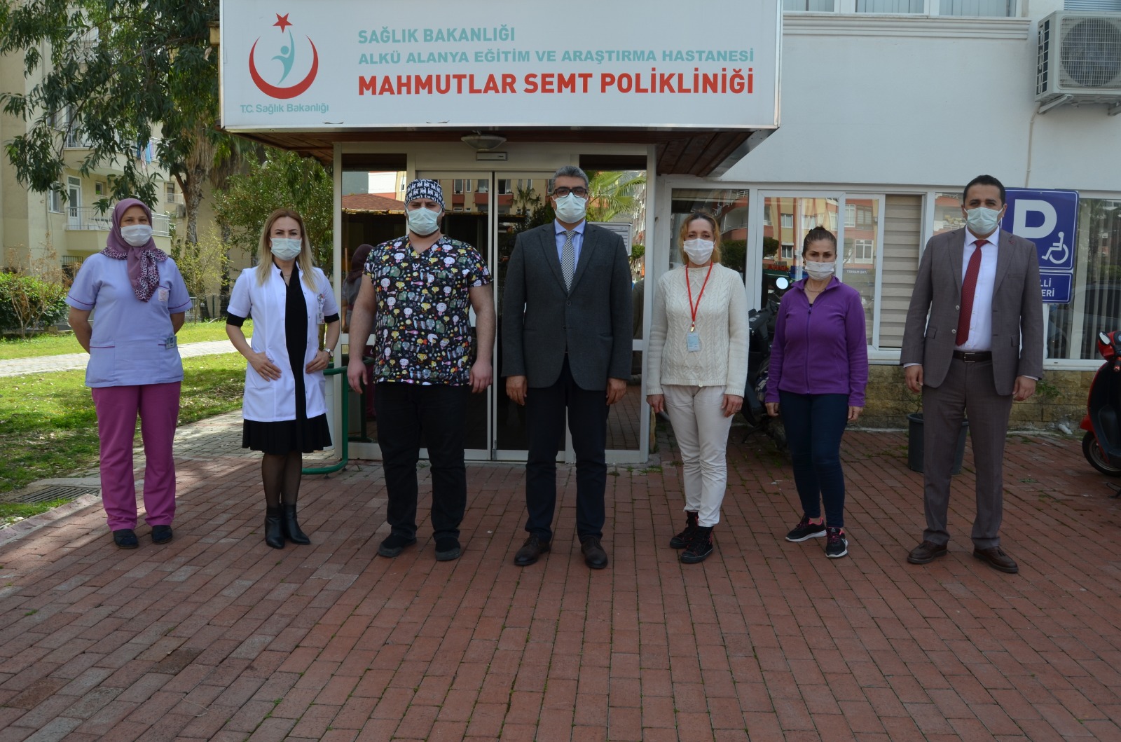 Mahmutlar Semt Polikliniğinde ‘Acil Yeşil Alan’ ünitesi açıldı