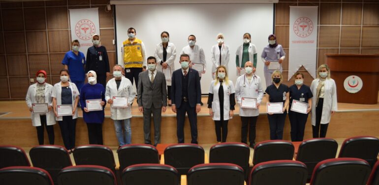 Kaymakamdan sağlık çalışanlarına teşekkür