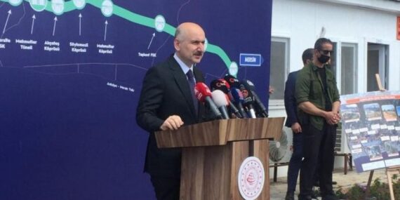 ULAŞTIRMA BAKANI MAHMUTLAR’DA