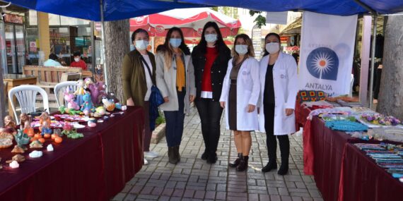 Alanya ATASEM’den SMA hastası Ahmet bebeğe destek