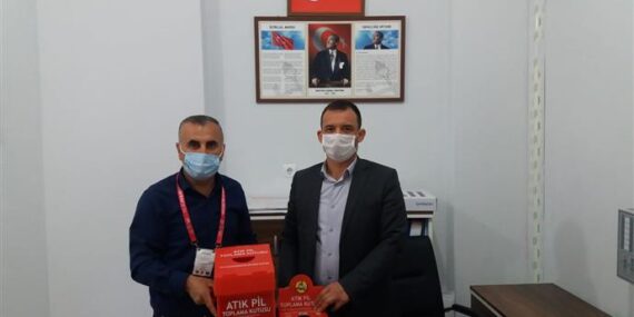 ALANYA BELEDİYESİ ATIK PİL TOPLAMA KAMPANYASI DEVAM EDİYOR