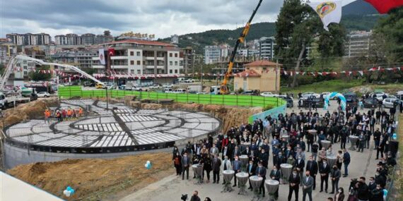 ALANYA BELEDİYESİ GÜNDÜZ BAKIMEVİ VE KREŞ PROJESİNİN TEMELİ ATILDI