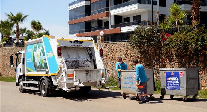 ALANYA BELEDİYESİ’NDEN ÇÖP TOPLAMA SAATİNE RAMAZAN DÜZENLEMESİ