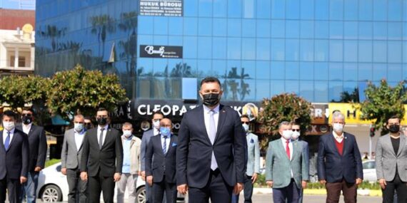ALANYA’DA 23 NİSAN TÖRENLE KUTLANDI