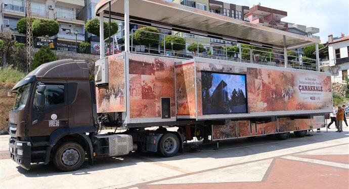 ÇANAKKALE SAVAŞLARI MOBİL MÜZESİ ALANYA’ DA
