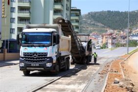 YENİ PRESTİJ CADDESİ’NDE SICAK ASFALT İÇİN HAZIRLIKLAR BAŞLADI