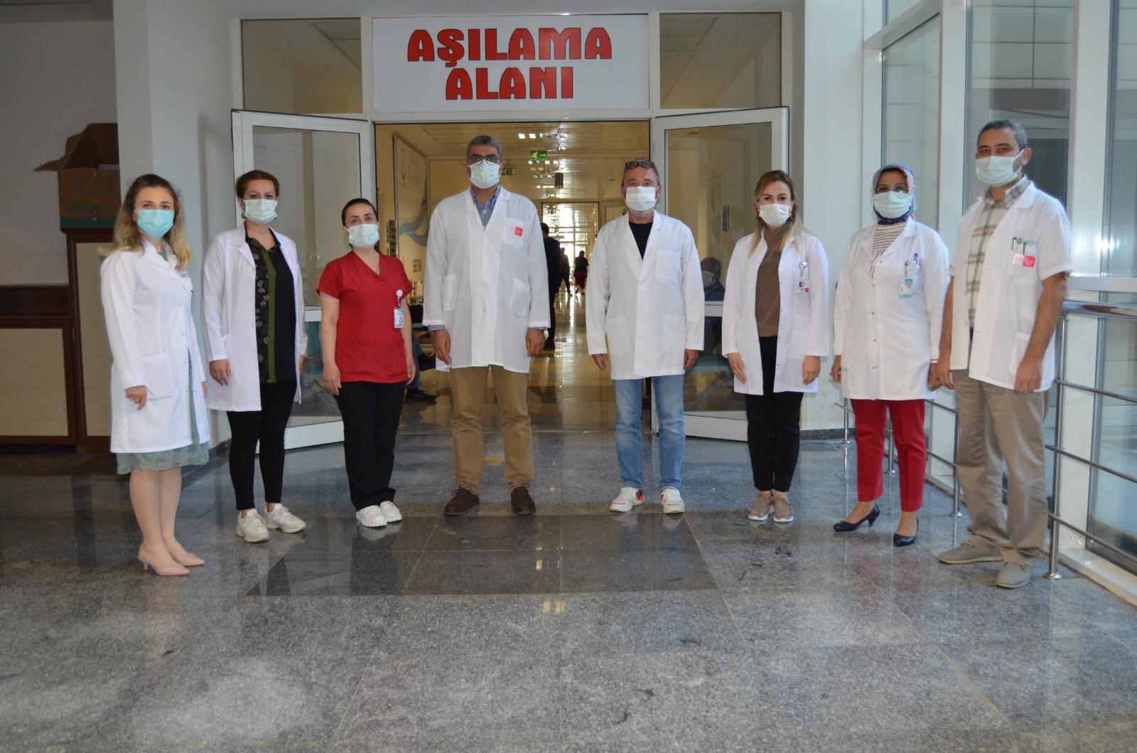 ALANYA’DA 30 BİN KİŞİ AŞILANDI